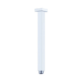Nero 600Mm Square Ceiling Arm - Chrome