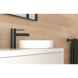Vivid Slimline Basin Phoenix Mixer - Matte Black