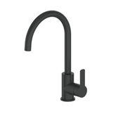 Astro II Gooseneck Sink Greens Mixer - Matt Black