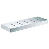 Arcisan Eneo Streamline Shelf With Drain Holes 40cm - Chrome
