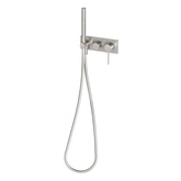 Vivid Slimline Wall Phoenix Shower System - Brushed Nickel