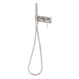 Vivid Slimline Wall Phoenix Shower System - Brushed Nickel