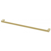 Phoenix Gloss Single Towel Rail 800mm - Brushed Gold