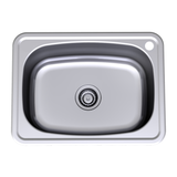 Flushline Clark Tub Only 45Ltr No Bypass 1 Tap Hole Rh