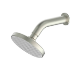 Greens Glide Rainboost Small Shower Rose With Arm - Brushed Nickel