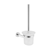 Meir Round Toilet Brush And Holder - Polished Chrome