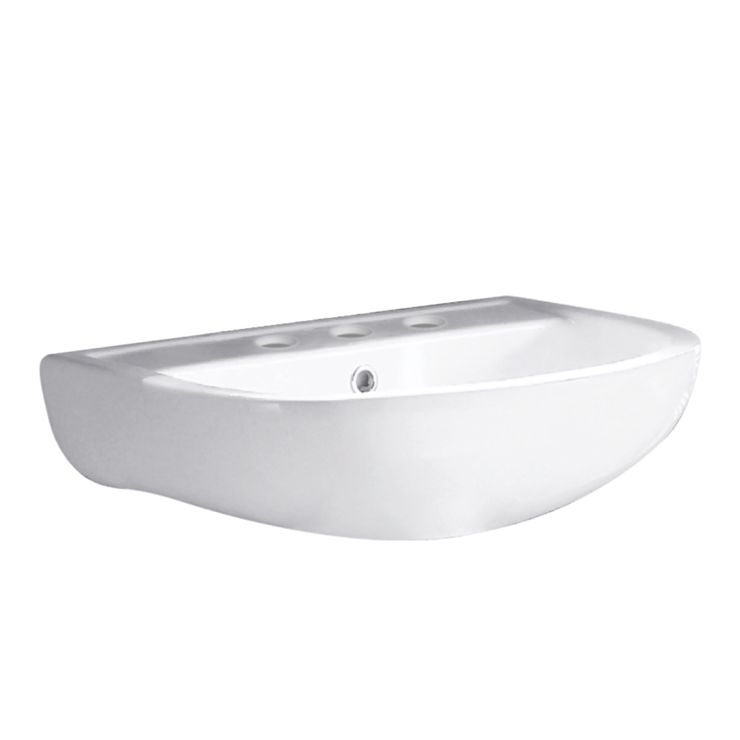 Fienza Compact Wall Hung Basin 550 (3 Tap)(Fienza P#:601203W)