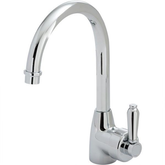 Eleanor Gooseneck Kitchen Sink Fienza Mixer - Chrome/Chrome