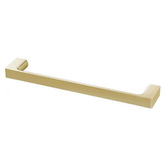 Gloss Hand Phoenix Towel Rail - Brushed Gold