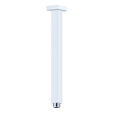 Nero 300Mm Square Ceiling Arm - Chrome