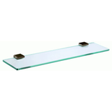 Eneo Glass Streamline Shelf 50Cm - Matt Black