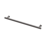 Heated Phoenix Towel Rail Round 800Mm - Brushed Carbon