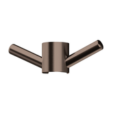 Phoenix Phoenix Vertical Rail Hook Round - Brushed Bronze