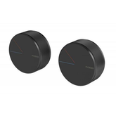 Axia Twin Shower/Wall Phoenix Mixer - Matte Black
