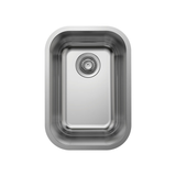 Fienza Tiva 345 Kitchen Sink Single Bowl Top Or Undermount 22L Nth 345X495X180Mm