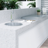 Tiva Fienza Kitchen Sink Round Bowl Topmount 18L Nth 430X430X180Mm