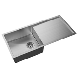 Fienza Hana Single Bowl Sink with Drainer Top Mount Stainless Steel - 36L