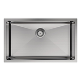 Fienza Hana Single Bowl Kitchen/Laundry Sink Top/Undermount - 55L