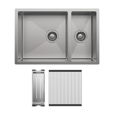 Hana Double Fienza Kitchen Sink Kit - 30L/15L