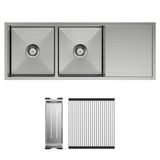 Hana Double Fienza Kitchen Sink Kit - 29L/29L