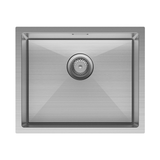 Fienza Hana 39L Stainless Steel Laundry Sink - Top or Undermount | With Overflow | 510 x 420 x 230mm