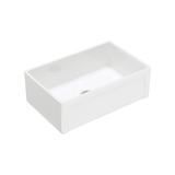 Fienza Winston Butler Sink Medium Reversible Shaker & Flat 750Mm Fire Clay Gloss White
