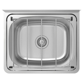 Fienza Cleaners Sink Only 35L 555X455X220Mm Waste Grate Or Fixings Not Included
