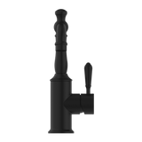Nero York Basin Mixer With Metal Lever - Matte Black