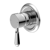 Nero York Shower Mixer With Metal Lever - Chrome