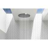 Vivid Slimline Flush Mount Ceiling Phoenix Shower 300Mm Round - Chrome