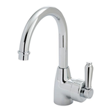 Eleanor Gooseneck Basin Fienza Mixer - Chrome/Chrome