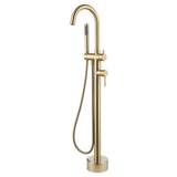 Kaya Floor-Standing Fienza Mixer With Shower Head Urban Brass