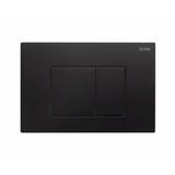 Java Square Abs Flush Plate Zumi - Matte Black