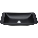 Classique 600 Above Counter Solid Surface Fienza Basin - Matte Black