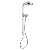 Synergii Streamline Shower Column With Hand Shower Top Dvt - Satin Nickel