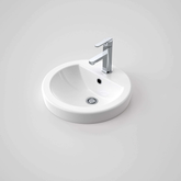 Cosmo Above Counter Caroma Basin 1 Tap Hole White