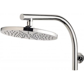 Vivid Curved Phoenix Shower Arm & 230Mm Rnd Rose - Chrome