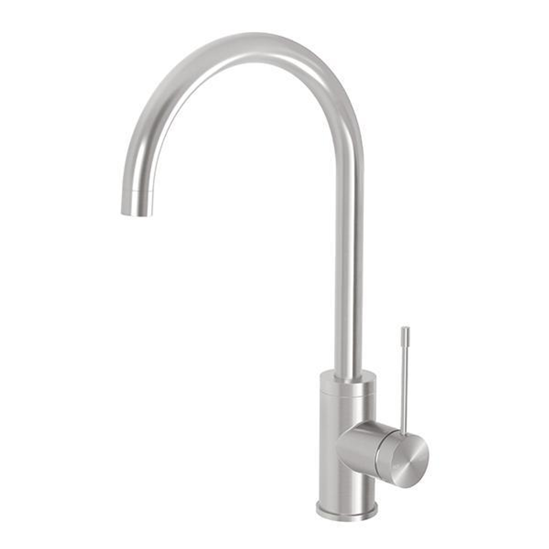 Phoenix Vivid Slimline Ss 316 Sink Mixer 200Mm G/Neck - Stainless Steel