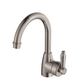Eleanor Gooseneck Basin Fienza Mixer - Brushed Nickel