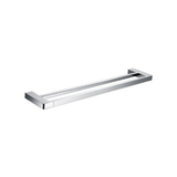 Eneo Double Streamline Towel Rail 60cm - Satin Nickel