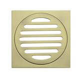 Meir Square Floor Grate Shower Drain 100Mm Outlet - Tiger Bronze