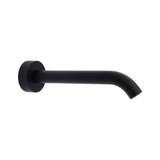 Kaya Wall Fienza Basin/ Bath 180mm Outlet - Matte Black/Matte Black