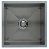 Uptown Single Bowl Interchange Sink 450 X 450 X 200 - Square Corner