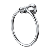 Lillian Fienza Towel Ring - Chrome