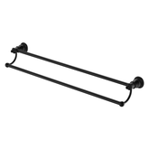 Lillian Double Fienza Towel Rail - Matte Black