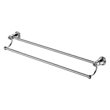 Lillian Double Fienza Towel Rail - Chrome