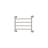 Lillian Heated Fienza Towel Rail 4 Bars 600 X 458 X 95mm - Brushed Nickel
