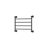 Lillian Heated Fienza Towel Rail 4 Bars 600 X 458 X 95mm - Matt Black
