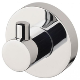 Radii Robe Phoenix Hook Round Plate - Chrome