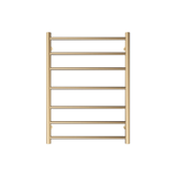 Fienza Isabella Heated Towel Rail 6080 Urban Brass 7 Bars 600 X 800 X 122Mm